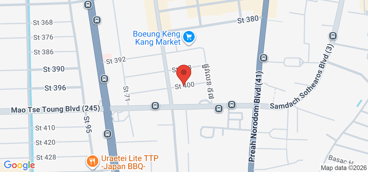 18 Street 400, Khan Boeng Keng Kang, Phnom Penh, Cambodia